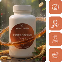 Żeń-szeń koreański 1000 mg – energia, koncentracja i witalność