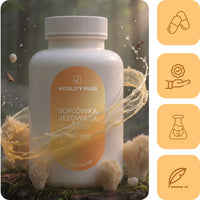 Lion's Mane 500 mg – supports concentration and memory