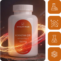 Koenzym Q10 + Witamina E – energia komórkowa i ochrona antyoksydacyjna