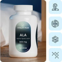ALA KWAS ALFA-LIPONOWY 600 MG – WSPARCIE METABOLIZMU I OCHRONA ANTYOKSYDACYJNA
