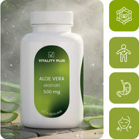 Aloe Vera 500 mg – supports digestion and natural regeneration