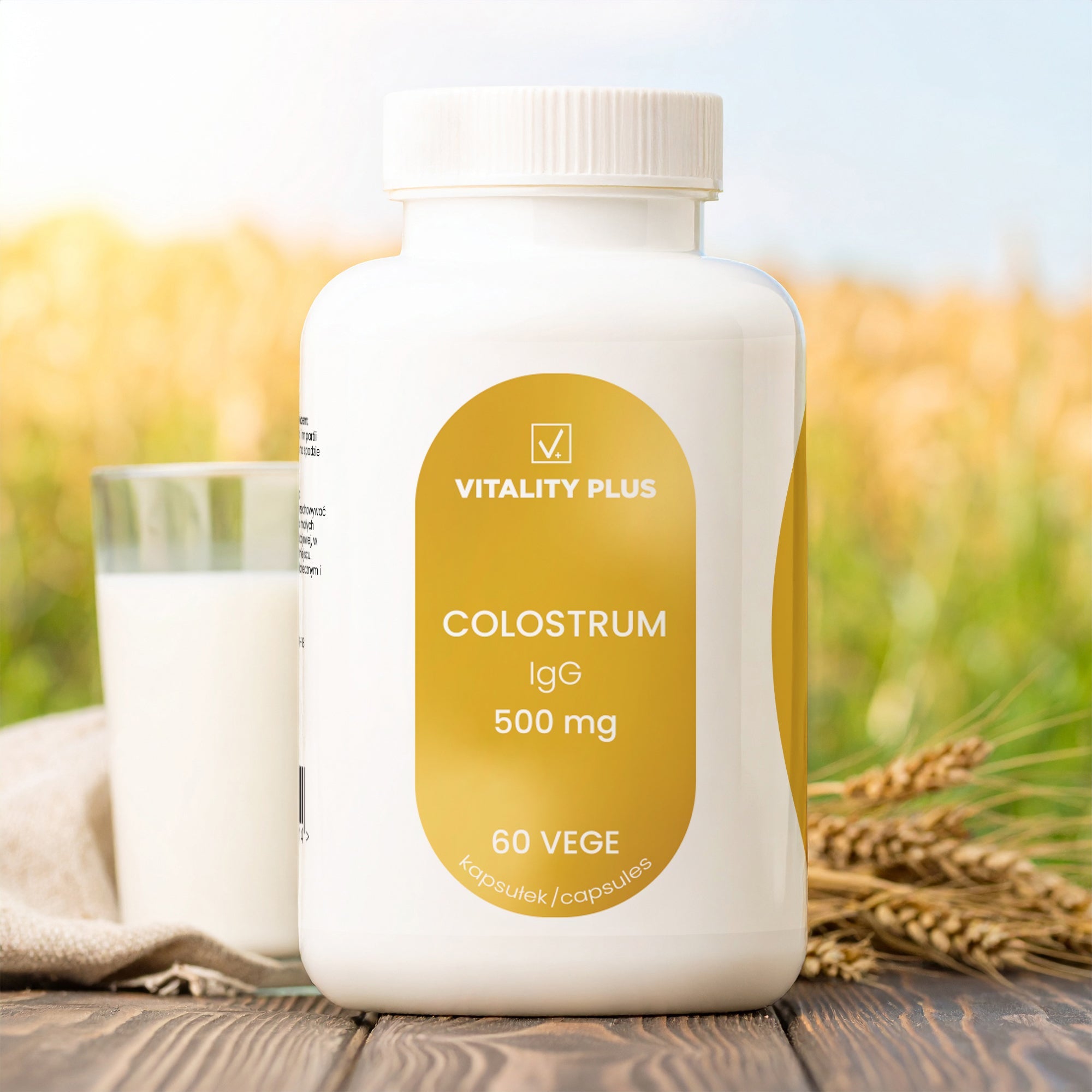 Colostrum wołowe 500 mg – naturalne wsparcie odporności i regeneracji