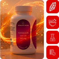 Forskolin 100 mg – roślinne wsparcie metabolizmu i redukcji tłuszczu