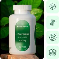 L-GLUTAMINA 500 MG – WSPARCIE REGENERACJI MIĘŚNI I JELIT
