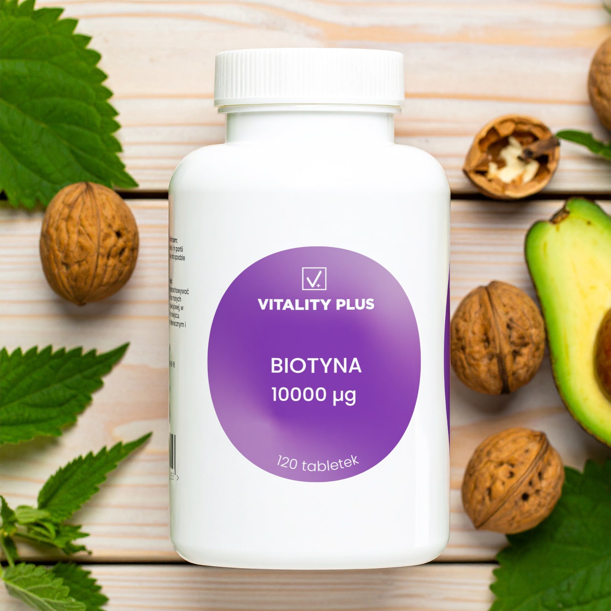 Biotyna 10 mg – piękne włosy, skóra i paznokcie