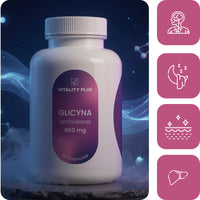 Glycine 850 mg – an amino acid for sleep, regeneration and muscles