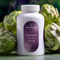 Karczoch 650 mg – wsparcie wątroby i trawienia