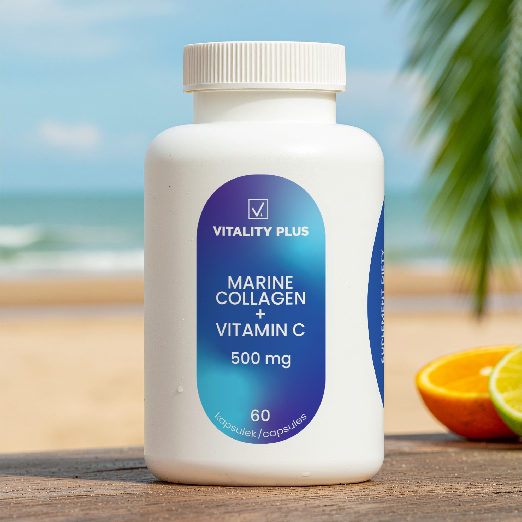 Kolagen morski Naticol® + Witamina C – dla skóry, włosów i stawów