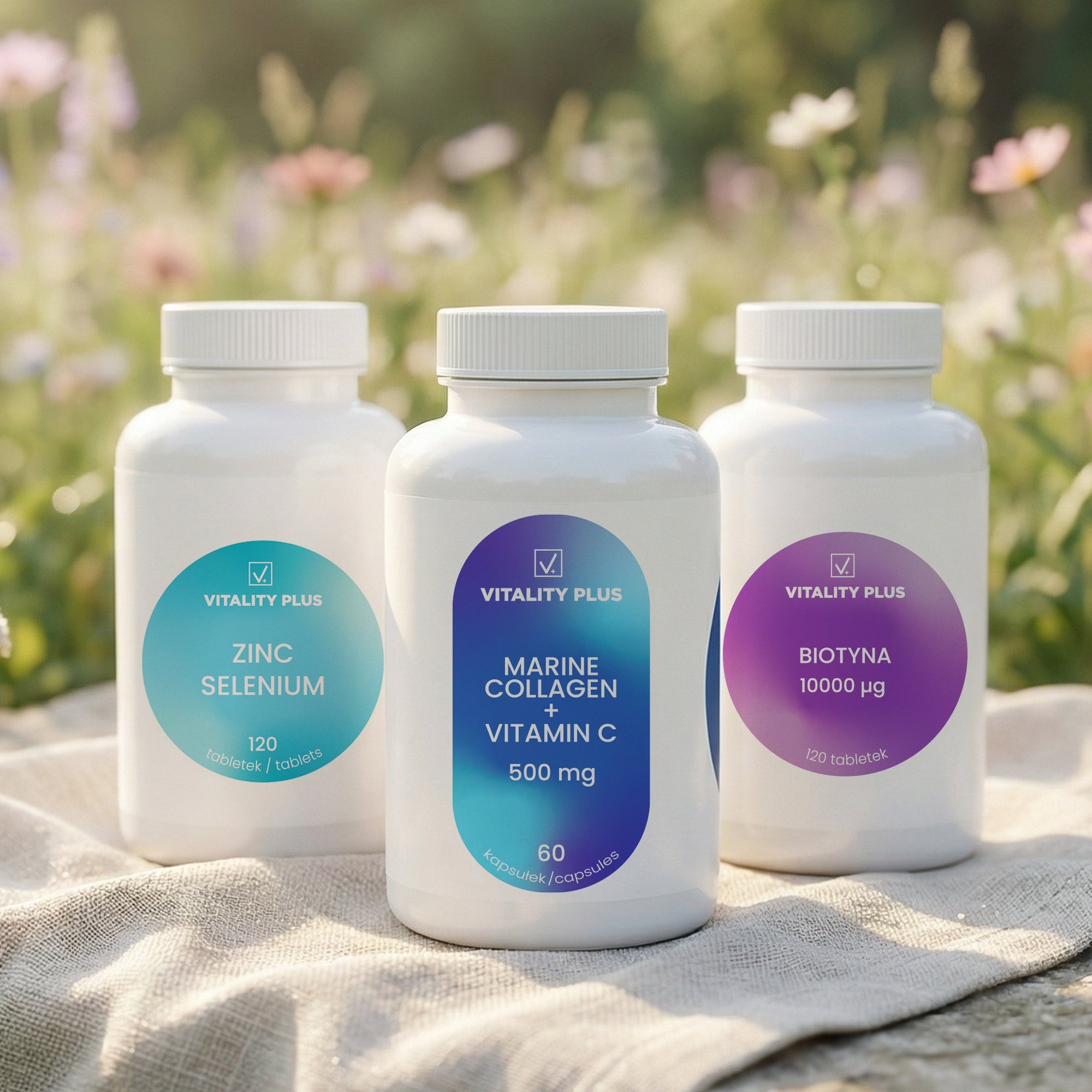 Pakiet - Włosy, skóra, paznokcie